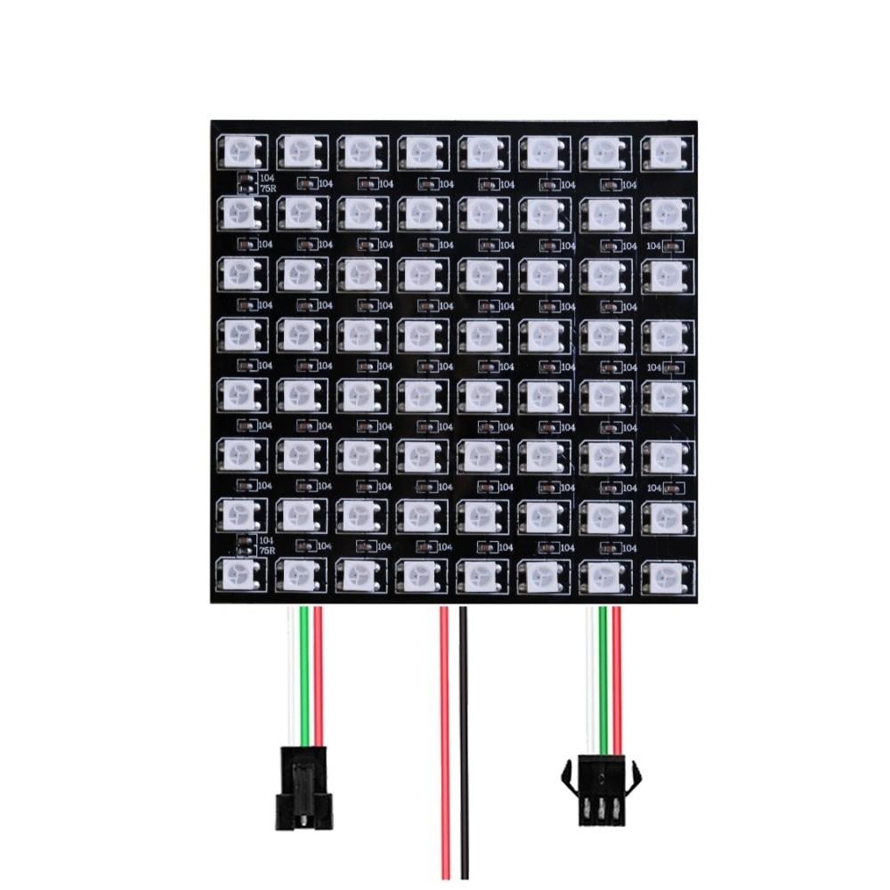 Flexible WS2812B LED Panel DC5V Pixel Screen Module Flexible LED Matrix  Digital Display