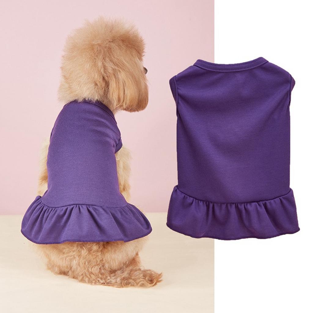 Pet Clothes Spring Summer Pet Breathable Comfortable Clothes Cute Printed Pet Clothes for Cats Pet Clothes for Large Dogs Female