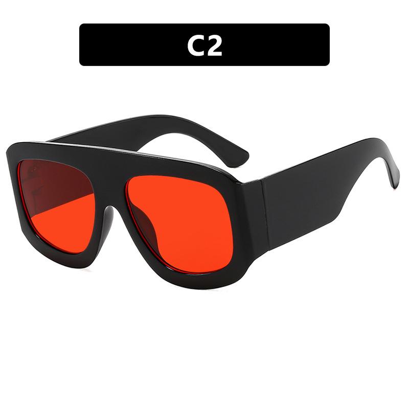 Men Women Oversized Square Sunglasses  Latest Fashion Trendy Ins Party Glasses Unisex Stylish Accessory Friendship Gifts