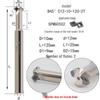 45° CNC Insertable Inner/Outer Chamfer Tool with Up/Down Back-Reaming Holder