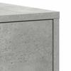 Bathroom Cabinet Concrete Grey 30 X 30 X 183.5 Cm Particleboard