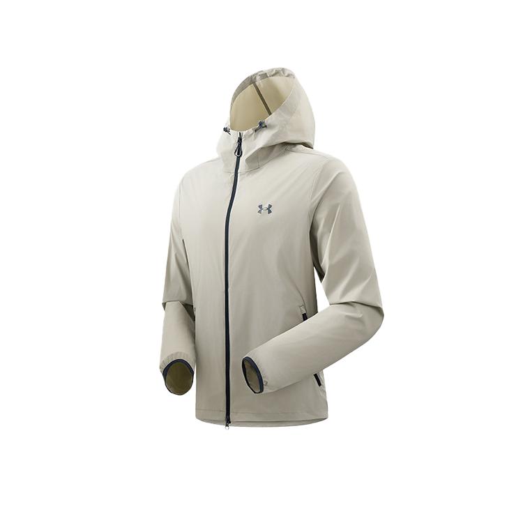 Under Armour Outdoor SS25 Camping Series Lightweight Breathable UPF 80+ UV Protection Hooded Long Sleeve Jacket Unisex Jacket 15236122-0128