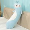 75/95/125cm Lovely Dinosaur Penguin Husky Unicorn Kawaii Long Pillow Stuffed Soft Animal Dolls Sleeping Pregnant Baby Kids Toys