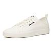Anta Lifestyle Series Non-Slip Wear-Resistant Low-Top Casual Canvas Shoes Men Sneakers Ivory-White 112038661-2