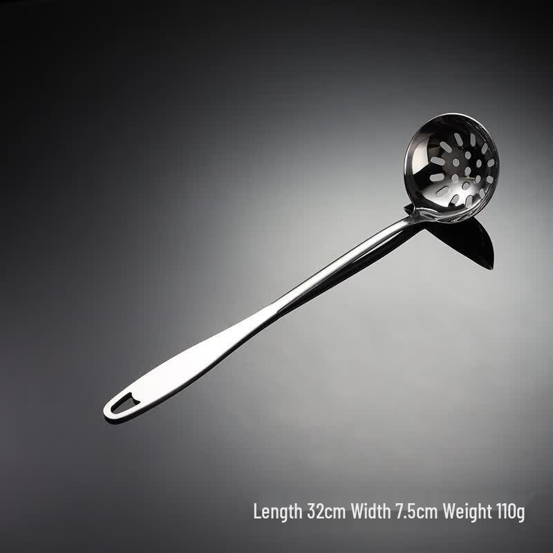 

Qianxing 304 Stainless Steel Long Handle Strainer Spoon Set