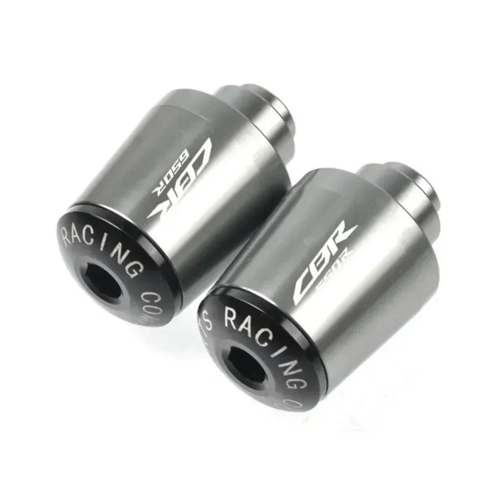 Motorcycle Accessories For Honda CBR1000RR CBR650R CNC Aluminium Handlebar Grips Handle Bar Cap End Plugs