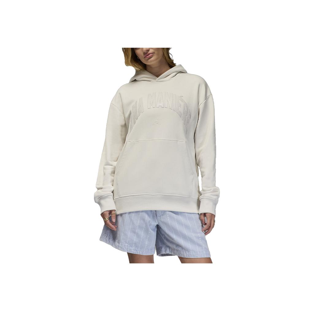 Jordan Bluza z kapturem Airx A Ma Maniére Współpraca Bluzy Unisex Biały HF0541-030