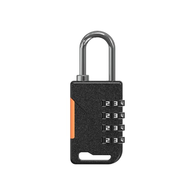 Antitheft Padlock 4 Digit Travel Combination Lock Lockers Password Lock Outdoor Gym Code Lock for Lockers Storage Box
