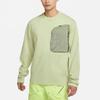 Jordan Spliced Pocket Reflective Print Crew Neck T-Shirt Men Tops Light-Green DN2050-371