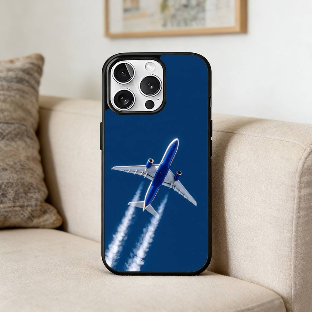 Airplane Plane  Phone Case For iPhone17,16,15,14,13 Plus,Pro Max Magnetic For Magsafe Wireless Charging