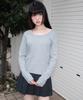 ROSEFRANTZ Essential Rose Label Long Sleeve [Gray]