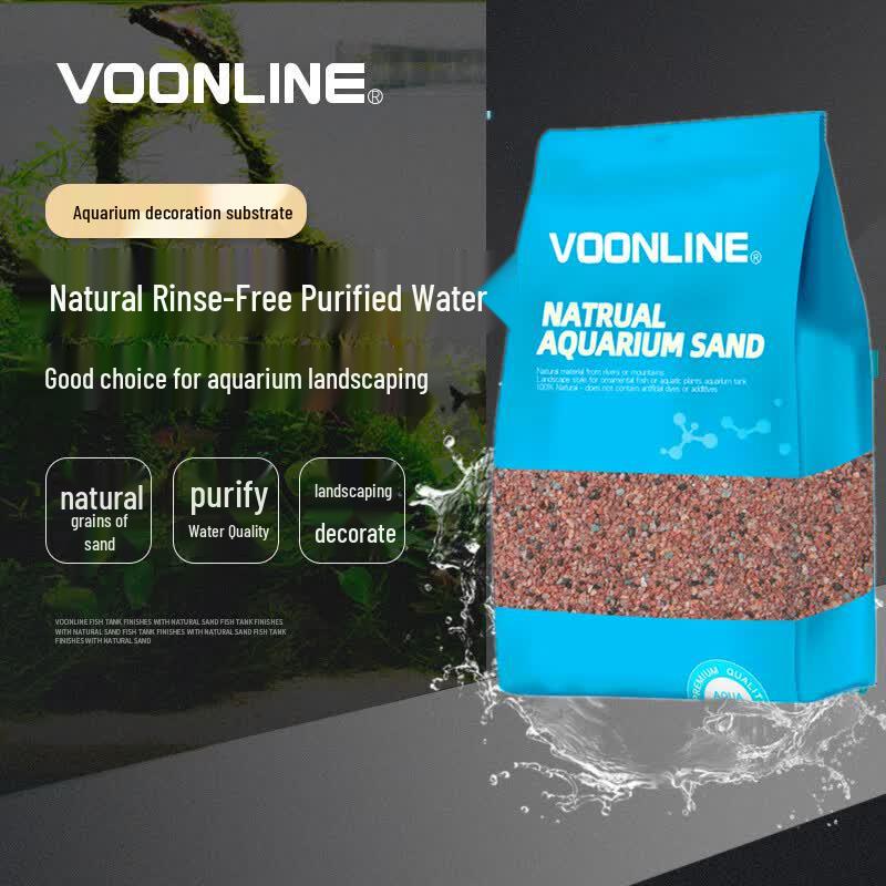 VOONLINE Aquarienbodengrund Sand