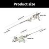 Multifuntional Studs Earrings To Improve Casual or Elegant Outfits Alloy Texture Cuff Earrings for Various Occasion