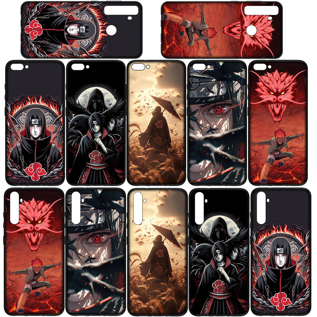 Phone Case for iPhone 17 15 16 Plus Xiaomi Poco X7 X6 F8 F7 C85 C75 C71 Redmi Note 14 12 11 13 Pro Max A4 14C 13C 15C Itachi Might Guy Narutos Coque
