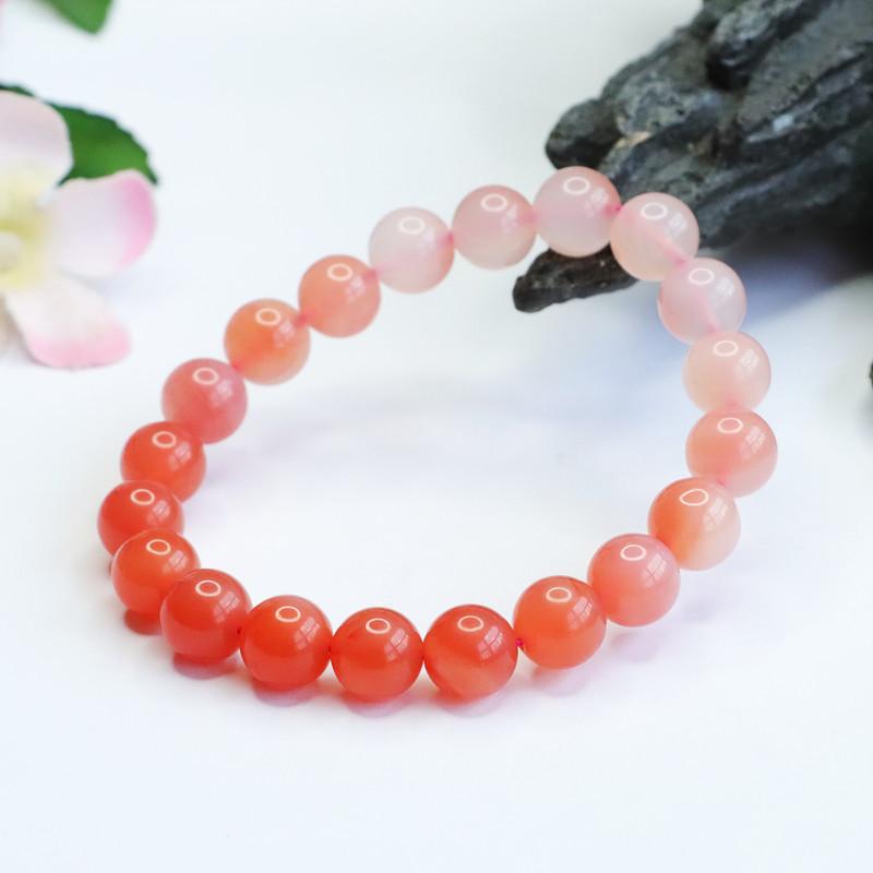 2026 Ximang 2026an Agate Bracelet Gradient Beads String Jewelry Factory  Generation S2080207 About Multi8mm