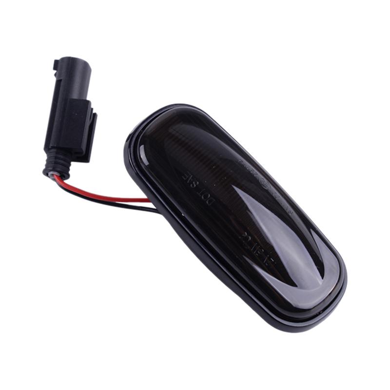 1 Pair Smoked Lens LED Side Marker Light Lamp Fit for Land Rover Discovery 2 Defender Freelander 1 12V XGB100310 XGB000030