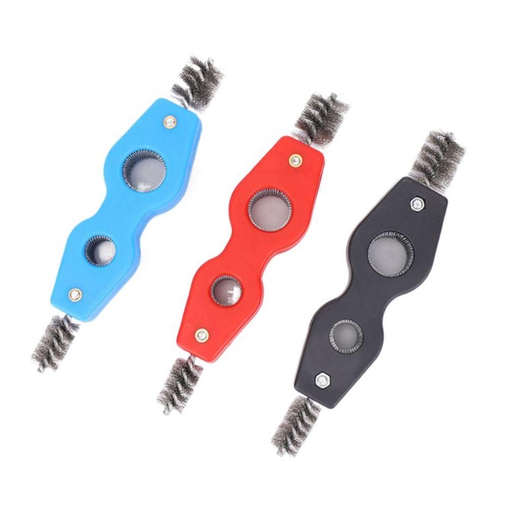 2pcs Double-headed Pipe Deburrer Reamer Copper Tube Polishing Tool  Aluminum Pipe