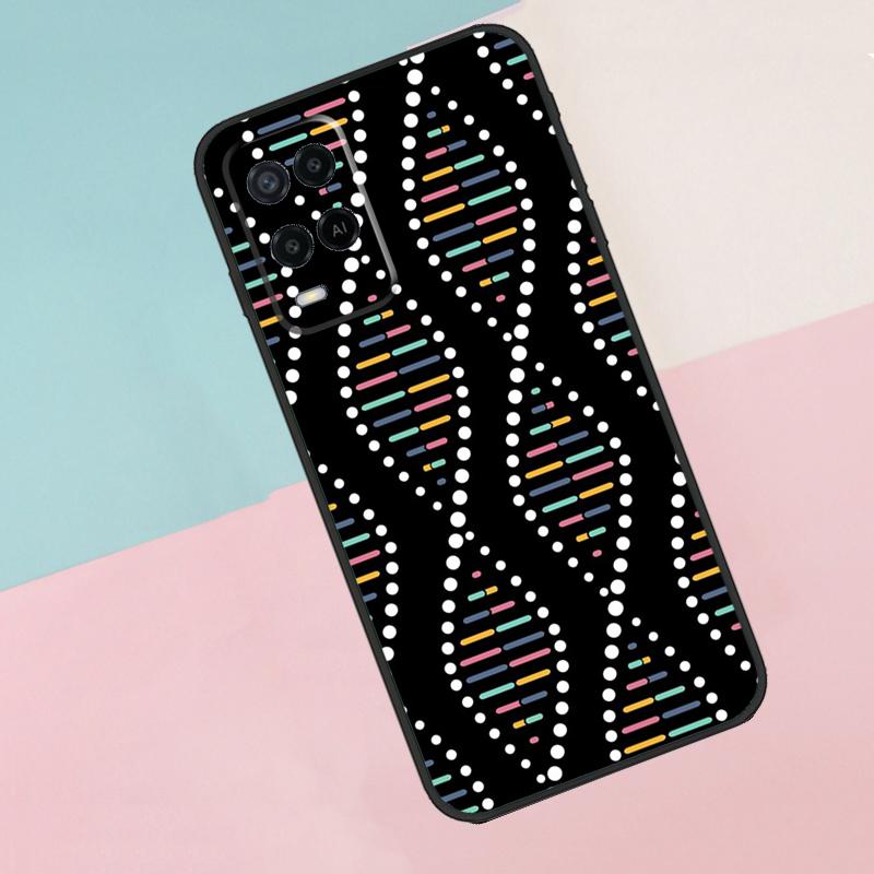 Science DNA Biology For Oppo A74 A94 A54 A80 A78 A98 A40 A60 A18 A38 A58 A15 A17 A77 A57S A16 A76 A96 Phone Case