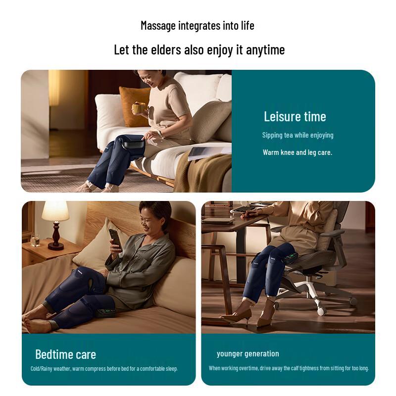 Philips PPM5204L Heated Knee & Leg Massager