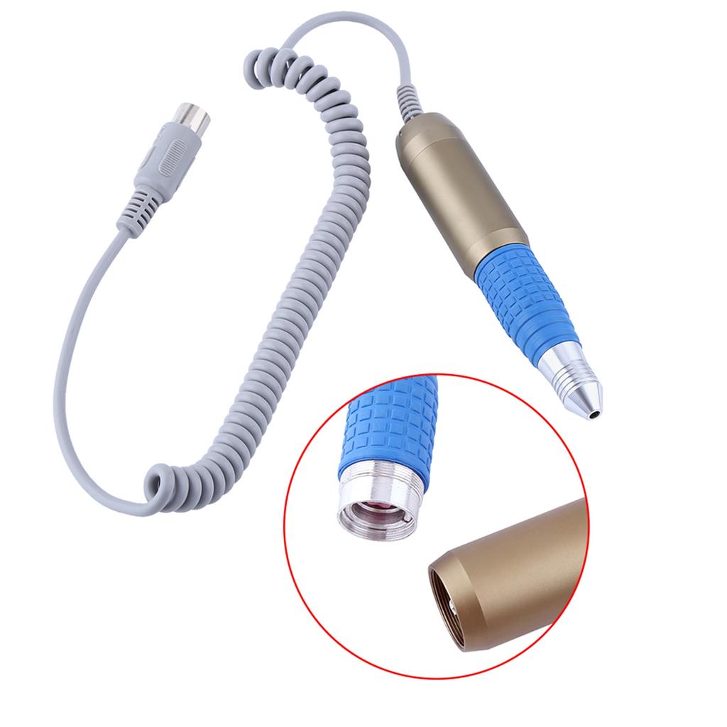 25,000 RPM Electric Nail Drill Handpiece, High Quality Mat Ial, Low Noise, Lightweight Design, with Ov Ht , for Manicure Pedicure Nail Art