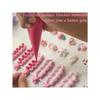 Piping Bags, 100 PCS Clear Disposable Icing Bags, Thickened Non-Slip And Anti-Burst Pastry Bags For Baking And Decorating Desserts Cakes Cookie