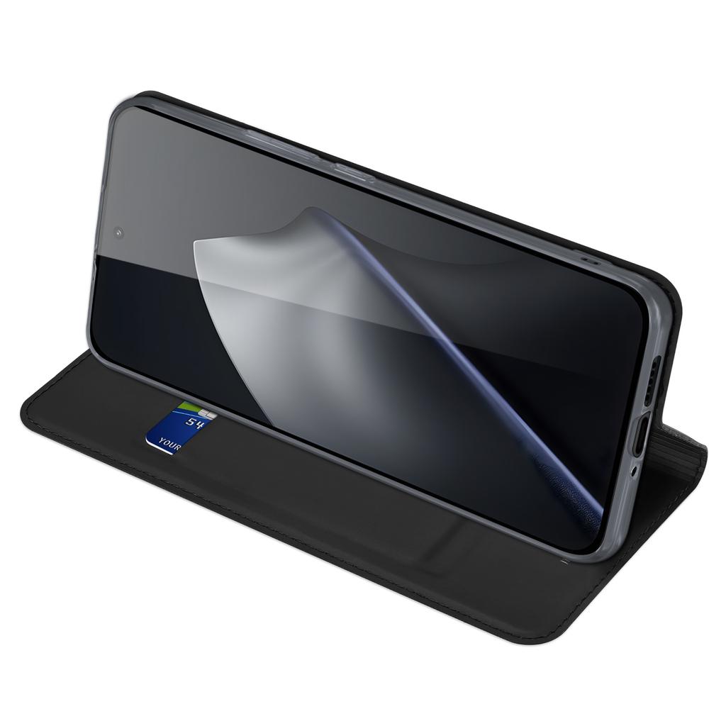 For Xiaomi 15T Case DUX DUCIS Skin Pro Series Leather Stand Cover Card Holder