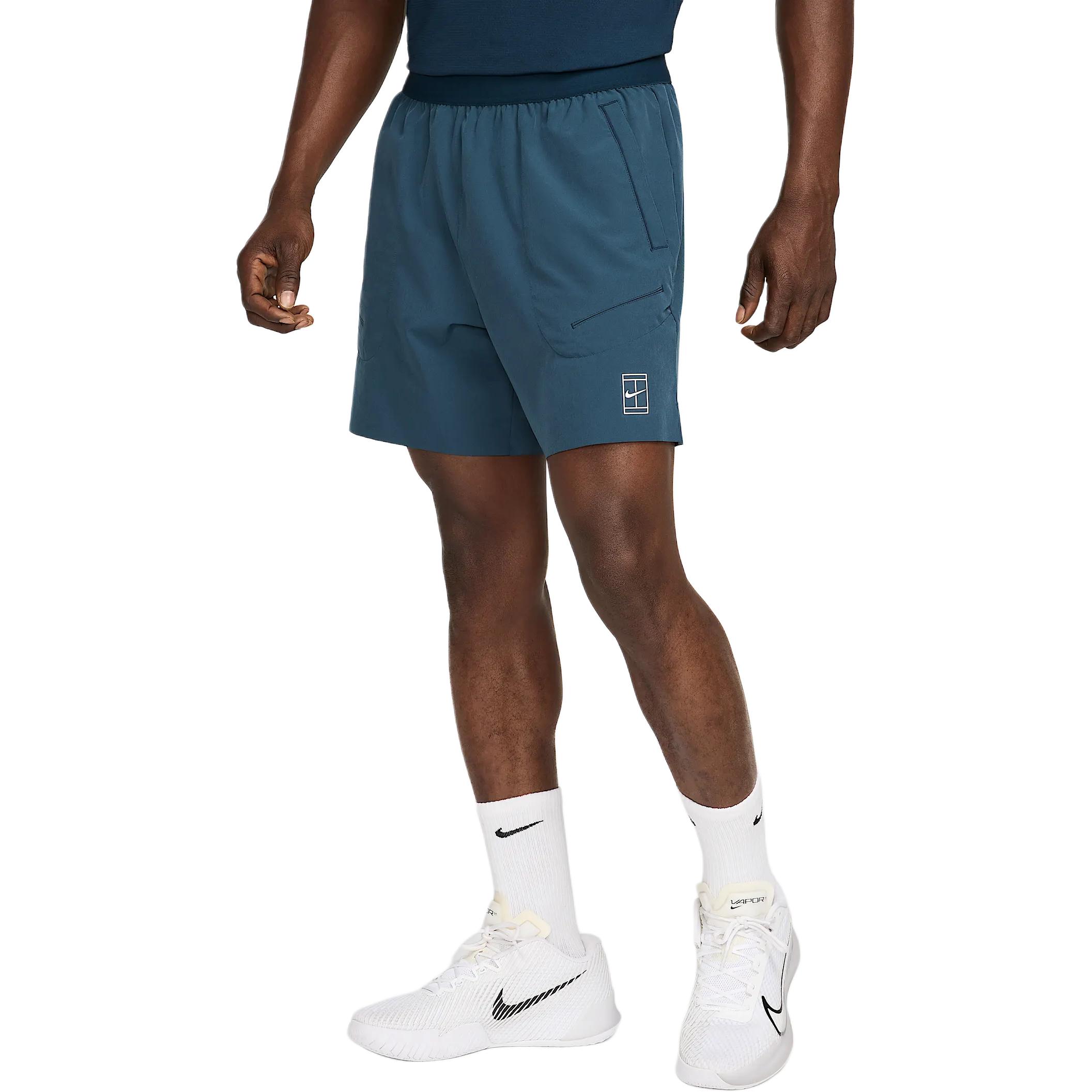 

Nike Logo Elastic Side Split Casual Shorts Men shorts Blue FZ6913-478 XL