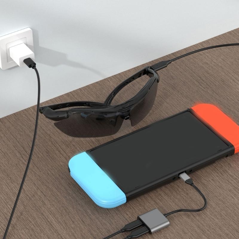 USB C Hub 4K@60Hz Display 100W Fast Charging for Gaming Systems Mobile Devices Aluminum Construction Travel Friendly