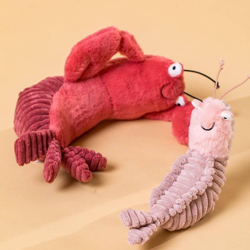 New Product: Larry Crayfish Figurine, Sheldon Crayfish Figurine, Simulated Crab Plush Toy