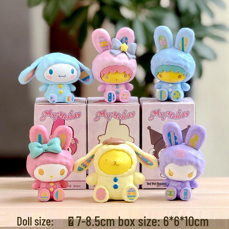 Sanrio Blind Box Harzfigur: Saisonale Exklusivität Hello Kitty & My Melody