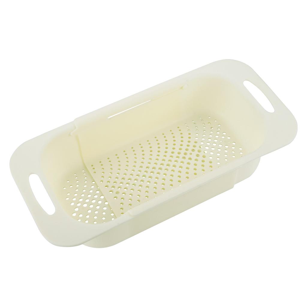 Retractable Kitchen Vegetable Washing and Draining Basket