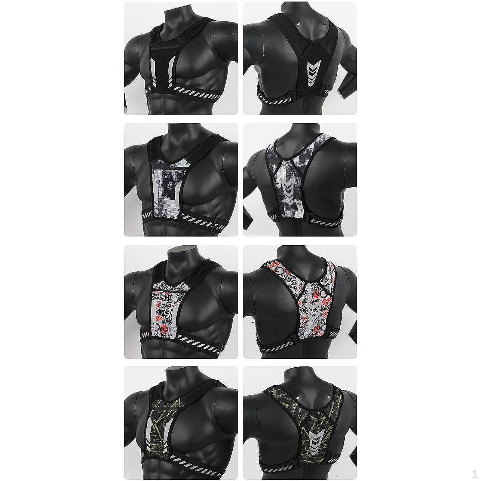 

Нагрудный рюкзак для бега с держателем для телефона и светоотражающими элементами для активного отдыха Yellow