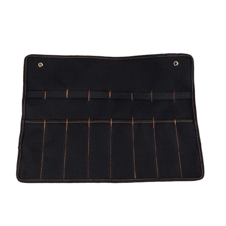 Tool Roll Heavy Duty Canvas Small Tool Bag Tool Pouch for Chisels Hammer Gouges Toolr For Cutter Hammer Gouges