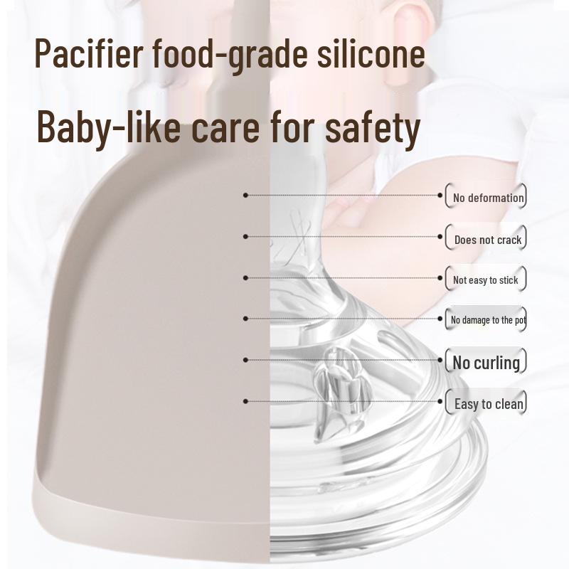 Silicone Non-Stick Kitchen Utensil Set - High Temperature Resistant Spatula, Ladle, and Slotted Spoon for Stir-Fry.