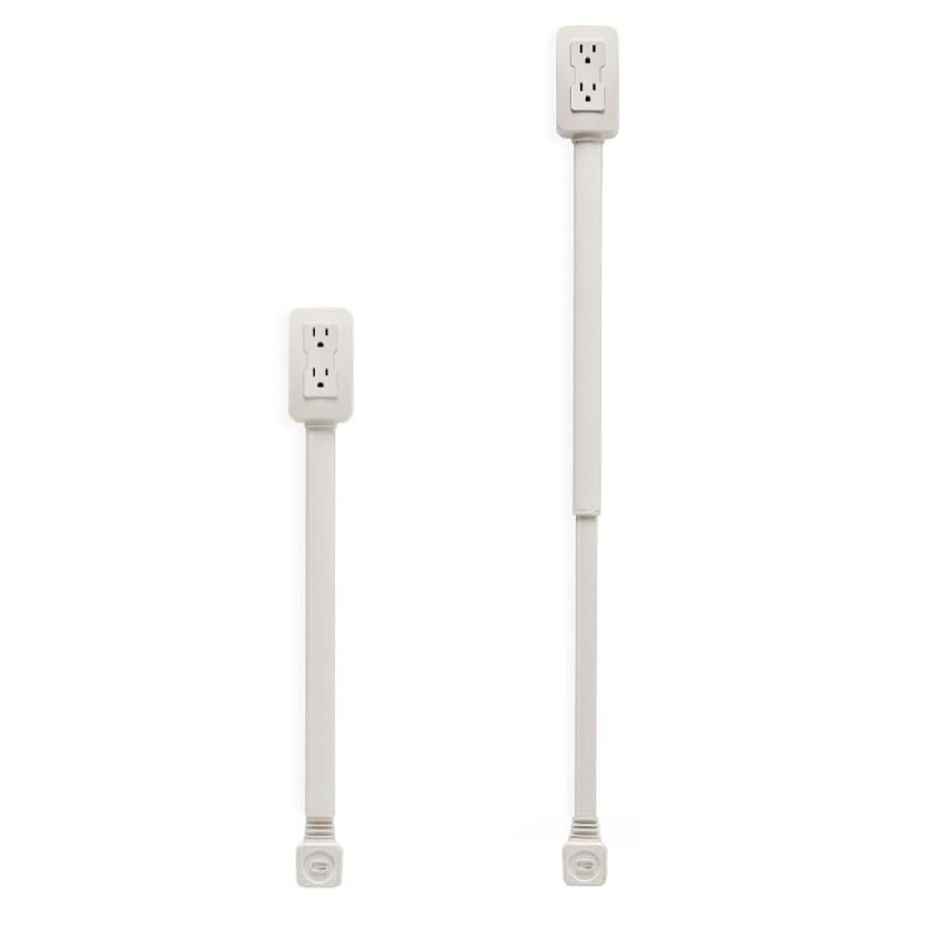 Yousheng Electrical Outlet Extender with USB-A USB-C 2 AC Outlets 180 Degrees Rotating Sofa Couch Nightstand Desk Wall Socket Extension Bar