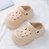 Rimocy 2025 New Womens Platform Clogs Sandals Thick Bottom Eva Garden Shoes Woman Summer Outdoor Non Slip Beach Sandalias Mujer