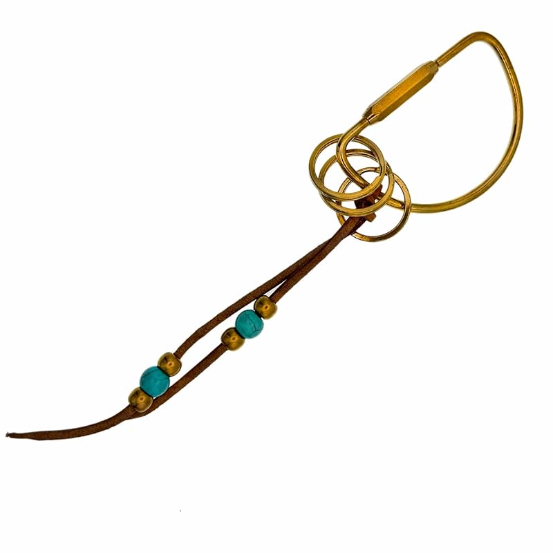 

brass brass biker key ring key chain Hook; USBS-002