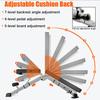 2 In 1 Adjustable Foldable Sit Up Ab Benches Bench Press Dumbbell Stool Board Multifunction Sit-ups Trainer Sports Equipment 82x27.5cm