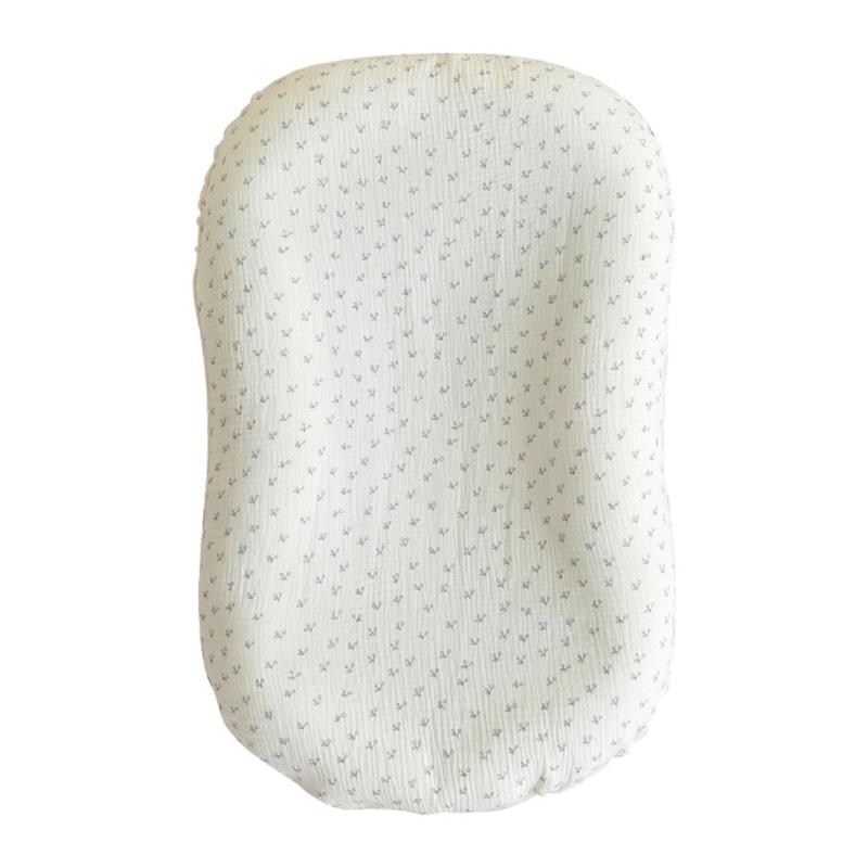 Multifunctional Babynest Lounger Infants Rest Cushion Portable Newborns Bed for Girls Boys Comfortable Travel Bed Cot