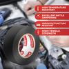 Bandă ignifugă rezistentă la căldură de 15 metri Bandă din pânză adezivă Coroplast pentru cablare cablaj mașină protecție războaie