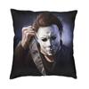 Stripes And Bats Nordic Throw Pillow Cover Home Decor Goth Occult Witch Halloween Chair Cushion Xcm Decorative Cushions