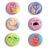 SCHITEC Hundespielzeug Ball mit Ton Hunde-Ei Lernspielzeug Kauspielzeug Lernspielzeug Stress und Bewegungsmangel Linderung Geeignet für Kleine Hunde Gesicht