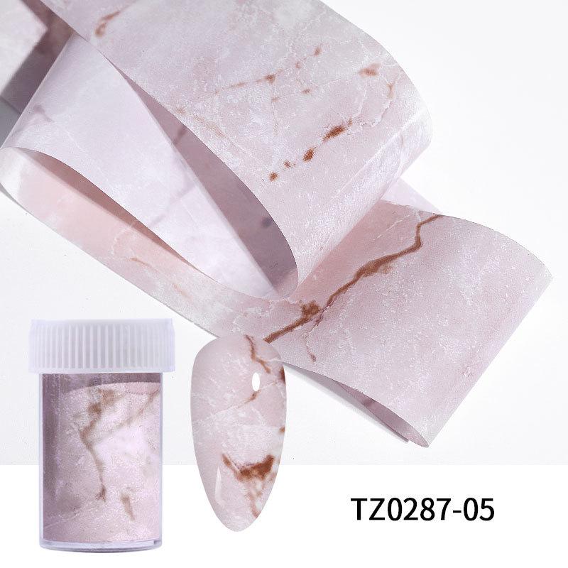 Nail Art Transfer Paper Ink Smudging Nail Marble Pattern Cloud Starry Sky Sticker Japanese Diy Decoration 100Cm