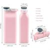 Collapsible water bottle, BPA-free - 20oz collapsible water bottle, travel and sports water bottle, triple leak-proof, lightweight.