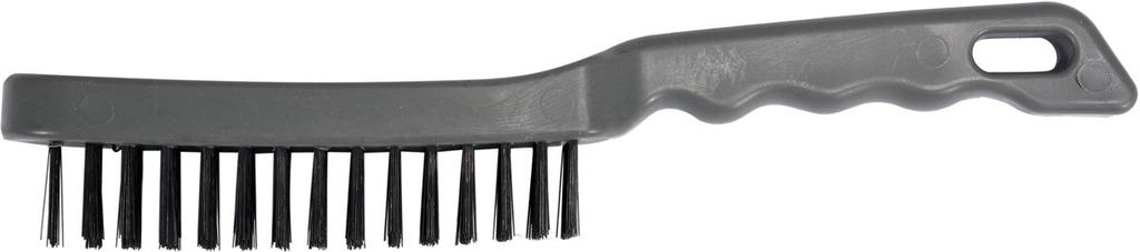 Wire brush, steel wire, 4 rows, plastic handle YT-6354 YATO
