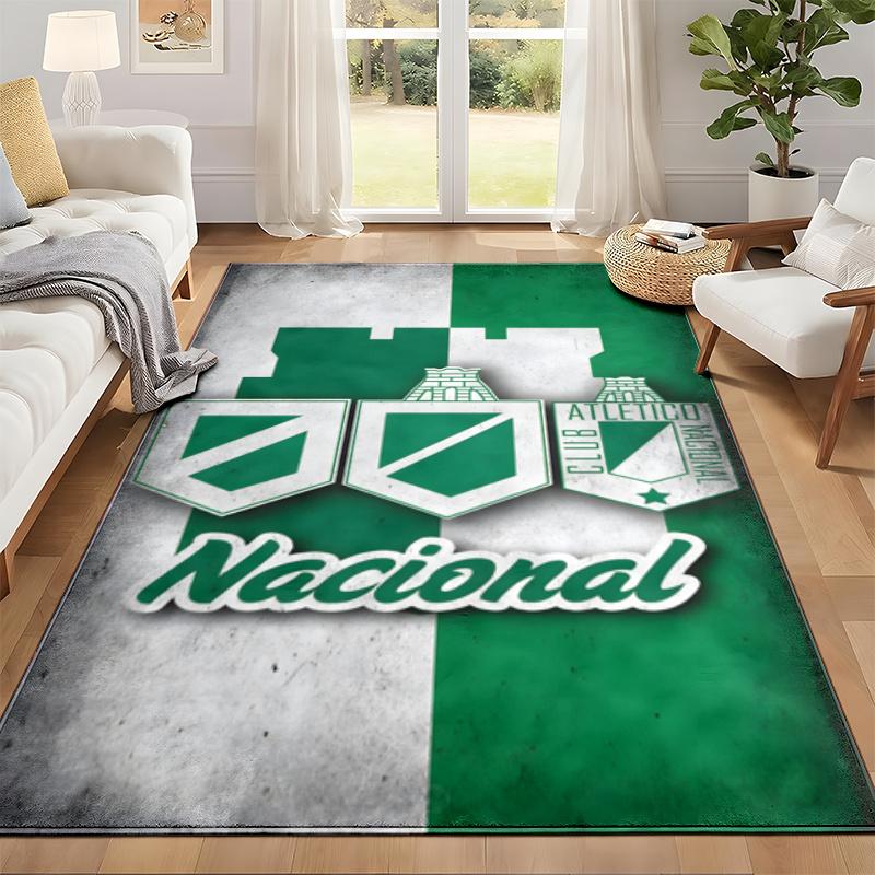 Atletico Nacional Carpet Door Mat for Living Room or Bedroom Protective Mat Under Chair Office Decoration Christmas Gift Birthday Present