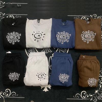 Conjunto de moletom com capuz e calça ADWYSD Fleece Sun Curl da International