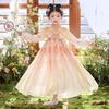 Anneyol Girls' Hanfu Summer Princess Dress