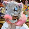 Kawaii Cosplay Prop Wild Boar Head Plush Hat Demon Slayer Hashibira Inosuke Warm Headgear Japanese Style Stuffed Anime Xmas Gift