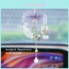 New Butterfly Dance Car Pendant Crystal Butterfly Decoration With Modern Style Car Rearview Mirror Hanging For Fashionable Car Owners